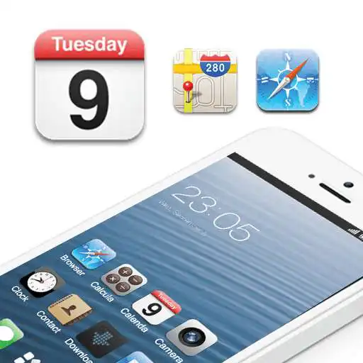 Free play online Free Theme for iphone 6S ios launcher  APK