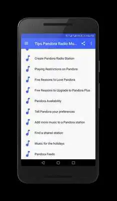 Play Free Tips Pandora Music Radio NEW
