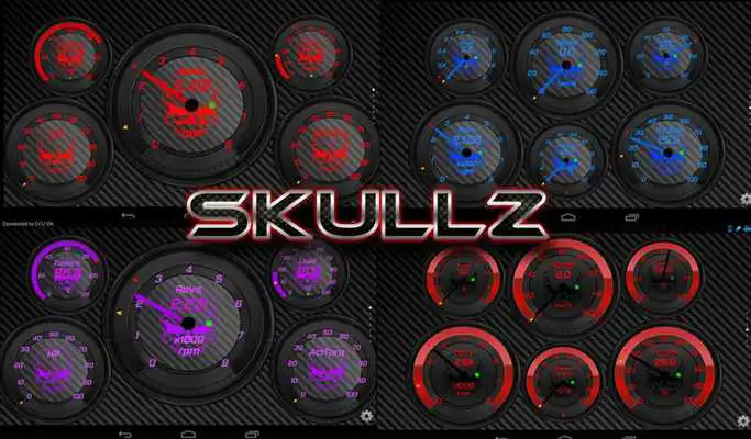 Play Free Torque Theme SkullZ OBD 2