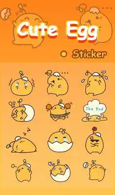 Play Free TouchPal Cute Egg Sticker