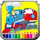 Free play online Free Train Coloring Book Game For Kids APK