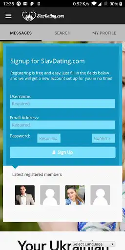 Play Free Ukraine Dating App - Slavdating.com  and enjoy Free Ukraine Dating App - Slavdating.com with UptoPlay