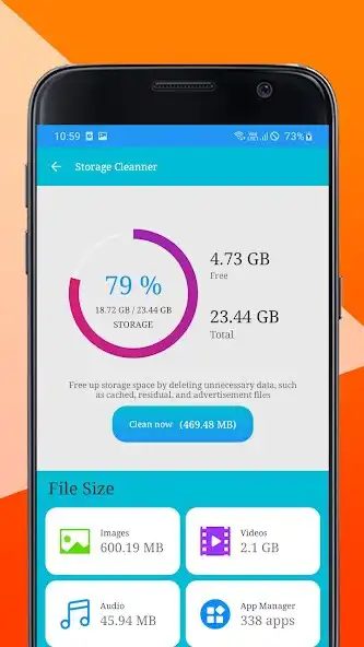 Play Free Up Ram  Clean up your phone - speed checker as an online game Free Up Ram  Clean up your phone - speed checker with UptoPlay