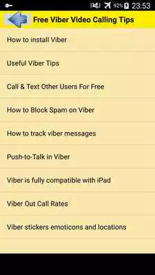 Play Free Viber Video Calling Tips