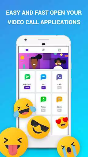 Play Free Video Calls ,Chat, Text and Messenger