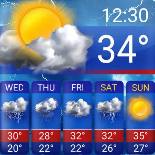Free play online Free weather forecast app& widget  APK