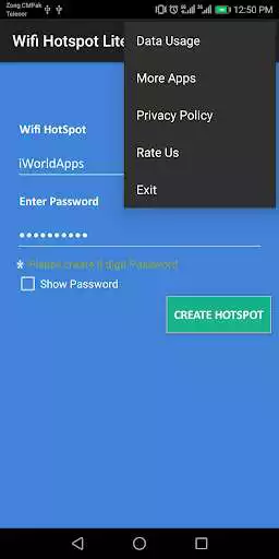 Play APK Free WiFi Hotspot Lite  and enjoy Free WiFi Hotspot Lite with UptoPlay com.iworldapps.wifihotspot