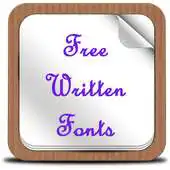 Free play online Free Written Fonts APK