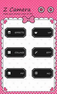 Play FREE-Z CAMERA DOTTED BOW THEME