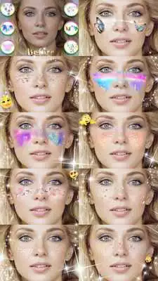 Play (FREE) Z CAMERA FRECKLE STICKER