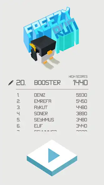 Play Freezy Run -  Endless Penguin Running Game  and enjoy Freezy Run -  Endless Penguin Running Game with UptoPlay