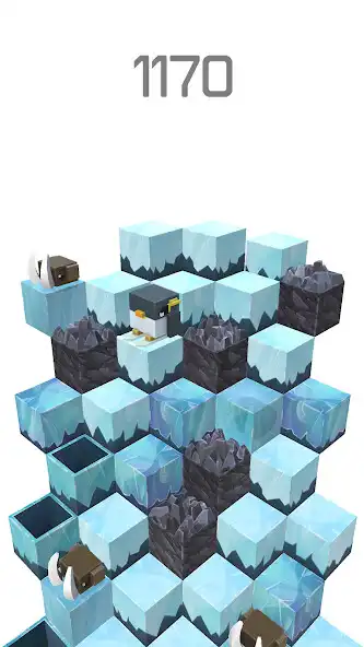 Play Freezy Run -  Endless Penguin Running Game as an online game Freezy Run -  Endless Penguin Running Game with UptoPlay