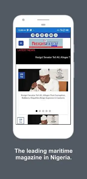 Play FreightWatch News Magazine  and enjoy FreightWatch News Magazine with UptoPlay