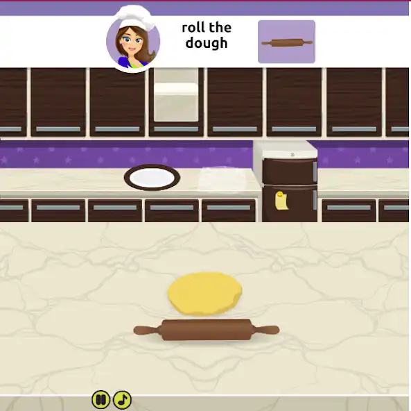 Play FRENCH APPLE PIE - COOKING WITH EMMA as an online game FRENCH APPLE PIE - COOKING WITH EMMA with UptoPlay