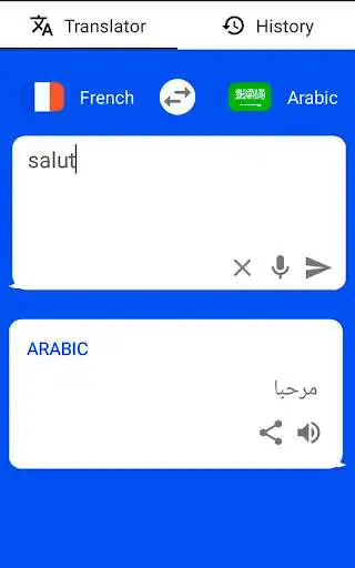 Play French - Arabic Translator ( Text to Speech ) as an online game French - Arabic Translator ( Text to Speech ) with UptoPlay
