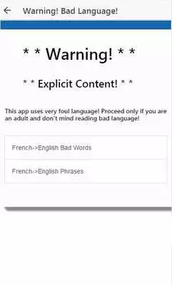 Play French Bad Words