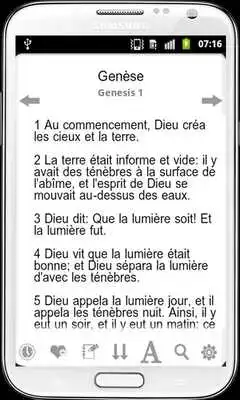 Play French Bible, Français Bible, Louis Segond,
