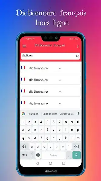 Play APK French dictionary free  and enjoy French dictionary free with UptoPlay com.ChamsDohaLtd.DicionaryLarousseFrancais