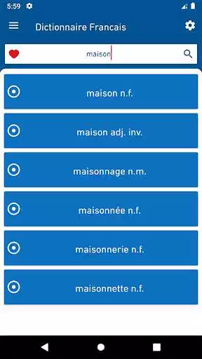 Play French Dictionary Offline as an online game French Dictionary Offline with UptoPlay