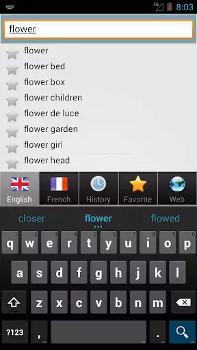 Play French Dictionary as an online game French Dictionary with UptoPlay