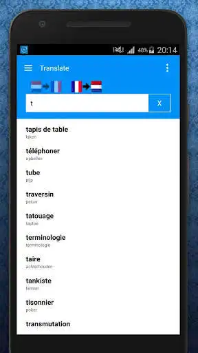 Play French Dutch dictionary as an online game French Dutch dictionary with UptoPlay