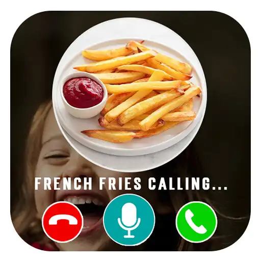 Play French Fries fake call prank APK