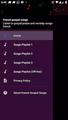 Play French Gospel songs  and enjoy French Gospel songs with UptoPlay