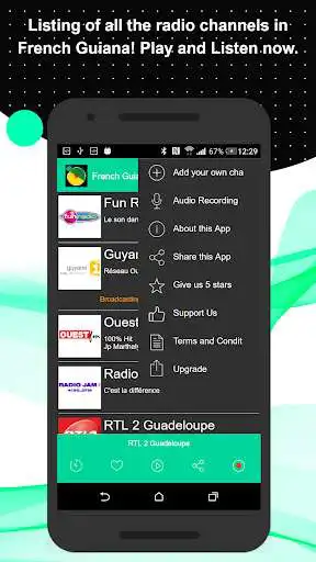 Play French Guiana Radio World as an online game French Guiana Radio World with UptoPlay