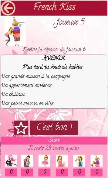 Play French Kiss as an online game French Kiss with UptoPlay