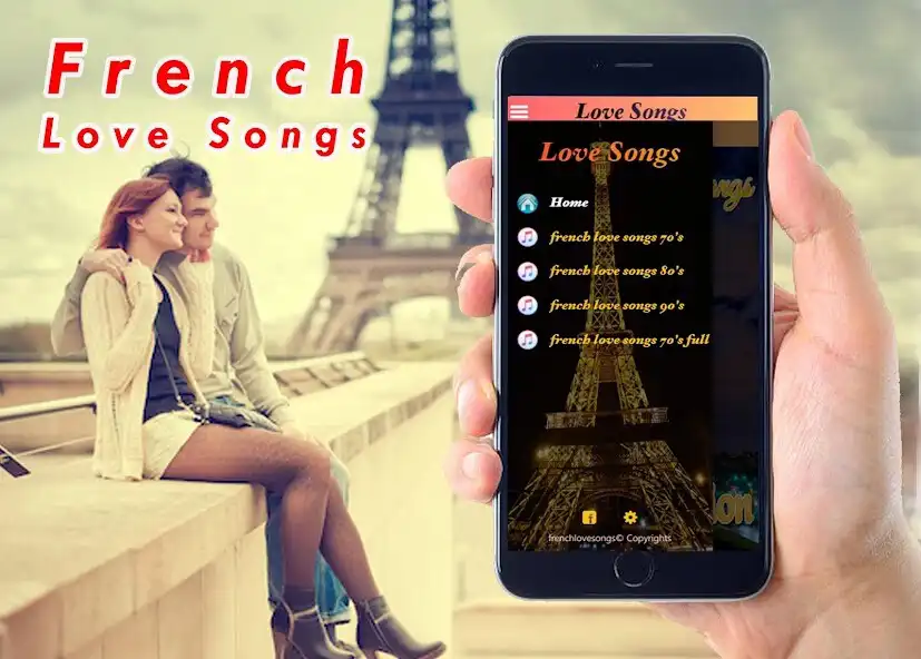 Play FRENCH Love songs as an online game FRENCH Love songs with UptoPlay
