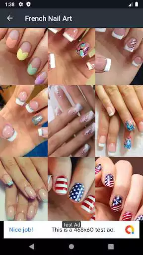 Play French Nail Art