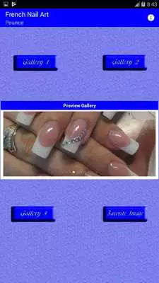 Play French Nail Art