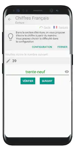 Play French Numbers - French Number Spelling & Learning as an online game French Numbers - French Number Spelling & Learning with UptoPlay