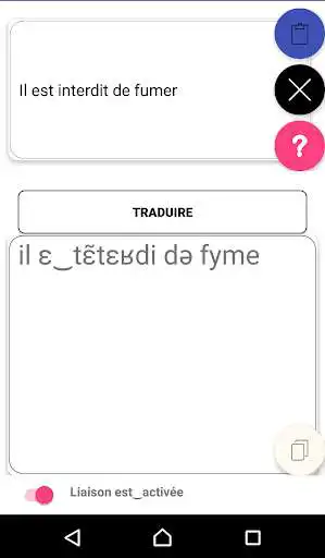 Play French phonetic transcription  and enjoy French phonetic transcription with UptoPlay