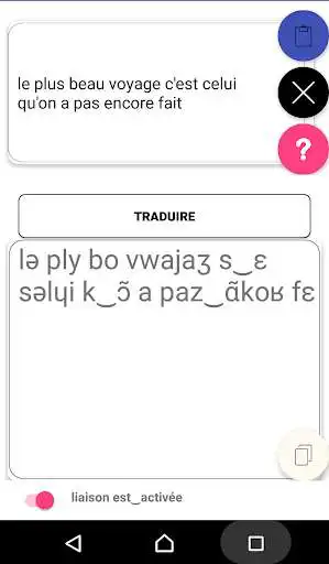 Play French phonetic transcription as an online game French phonetic transcription with UptoPlay