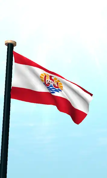 Play French Polynesia Flag 3D Free