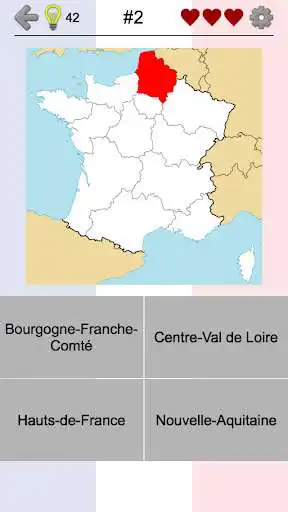 Play French Regions - Capitals and Maps of France Quiz  and enjoy French Regions - Capitals and Maps of France Quiz with UptoPlay