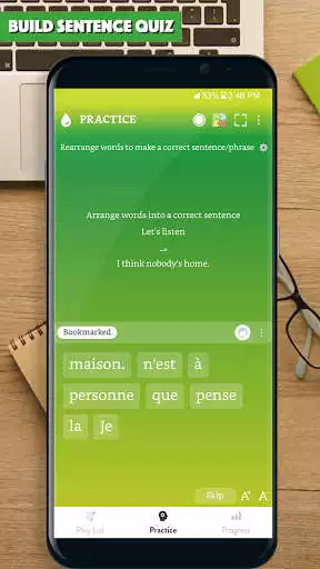 Play French Sentence Master as an online game French Sentence Master with UptoPlay
