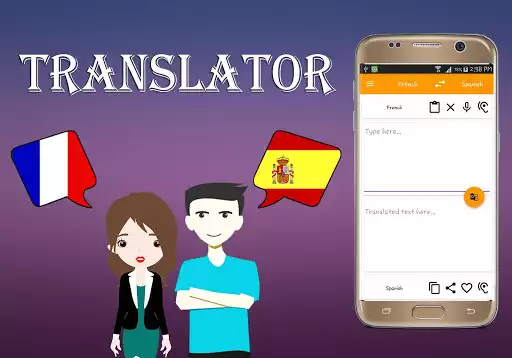 Play French To Spanish Translator