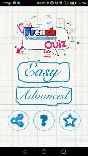 Play French vocabulary quiz  and enjoy French vocabulary quiz with UptoPlay
