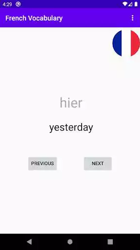 Play French Vocabulary  and enjoy French Vocabulary with UptoPlay