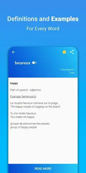 Play French Word of the Day - Vocab as an online game French Word of the Day - Vocab with UptoPlay