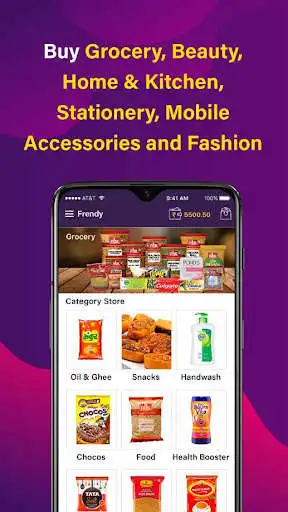 Play Frendy - Grocery Shopping App as an online game Frendy - Grocery Shopping App with UptoPlay
