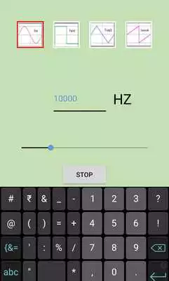 Play Frequency Generator