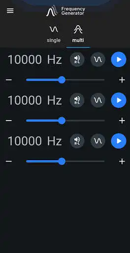 Play Frequency Generator (Sound) as an online game Frequency Generator (Sound) with UptoPlay