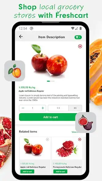 Play Freshcart - Shop Eat Repeat as an online game Freshcart - Shop Eat Repeat with UptoPlay