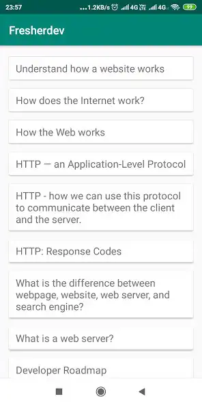 Play Fresherdev - A guide to learn  web development  and enjoy Fresherdev - A guide to learn  web development with UptoPlay