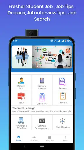 Play Fresher Job Tips - Interview Tips & Job Portal as an online game Fresher Job Tips - Interview Tips & Job Portal with UptoPlay