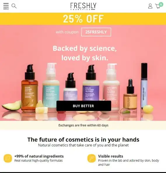 Play freshly cosmetics app  and enjoy freshly cosmetics app with UptoPlay
