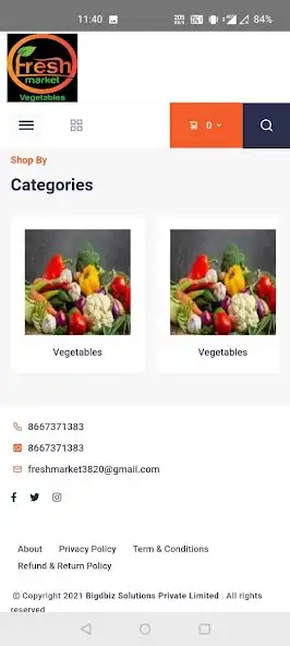 Play Fresh Market Vegetables as an online game Fresh Market Vegetables with UptoPlay